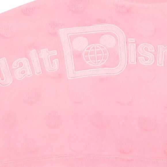 NEW Disney World KIDS 4 / XS Fleece Spirit Jersey Piglet Pink Polka Dots WDW Top - Picture 4 of 4